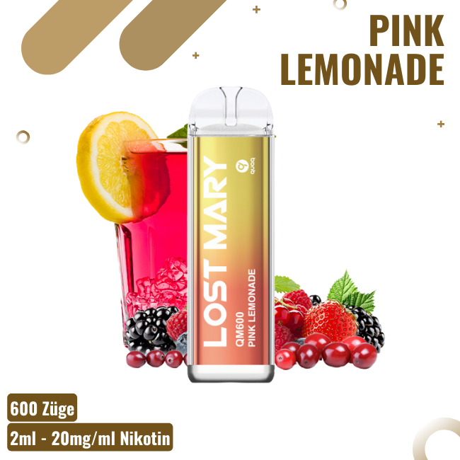Lost Mary QM600 - Pink Lemonade