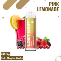 Lost Mary QM600 - Pink Lemonade - Einweg Vape