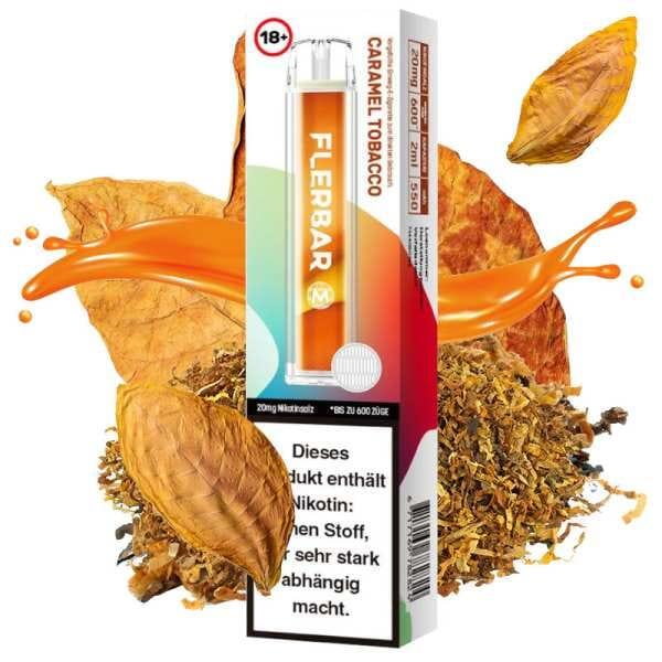 Flerbar Vape 600 - Caramel Tobacco - Einweg E-Zigarette