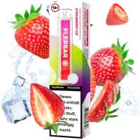 Flerbar Vape 600 - Strawberry Ice - Einweg E-Zigarette