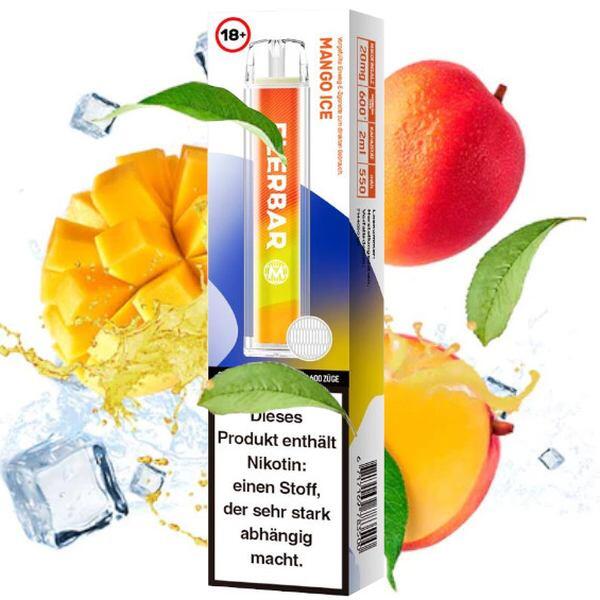 Flerbar Vape 600 - Mango Ice - Einweg E-Zigarette