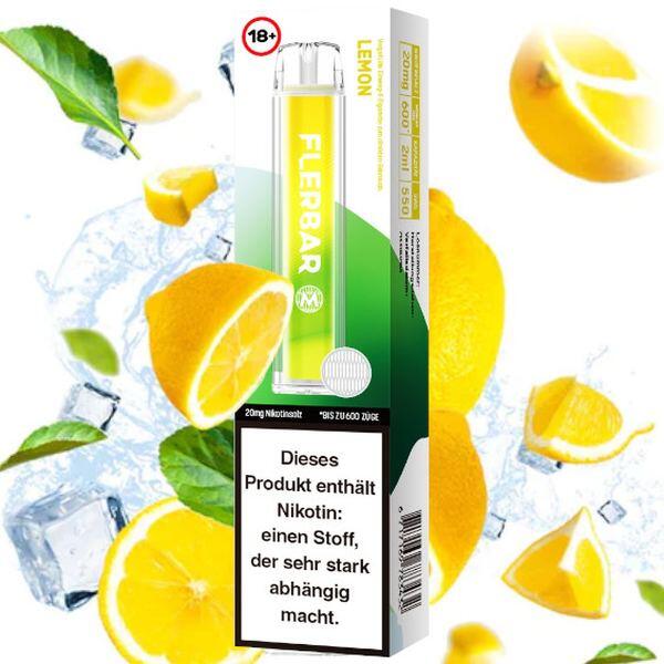 Flerbar Vape 600 - Lemon - Einweg E-Zigarette