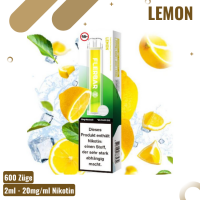 Flerbar Vape 600 - Lemon - Einweg E-Zigarette