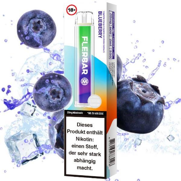 Flerbar Vape 600 - Blueberry - Einweg E-Zigarette