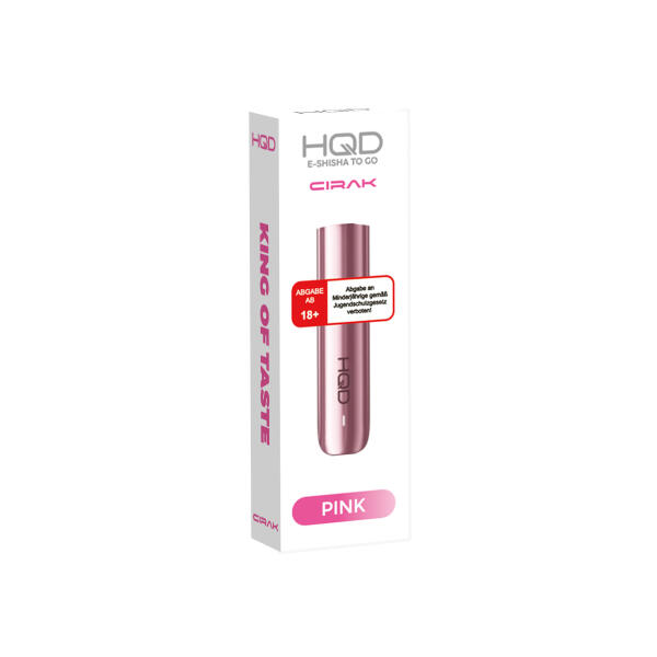 HQD Cirak Basisgerät - Pink - Mehweg E-Zigarette