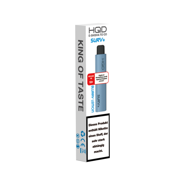 HQD Surv Plus - Blurry Lemon - Einweg E-Shisha