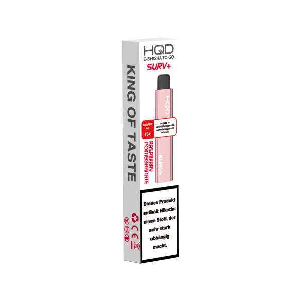 HQD Surv Plus - Raspberry Pomegranate - Einweg E-Shisha