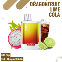 HQD Nook Vape - Dragonfruit Lime Cola - Einweg E-Zigarette