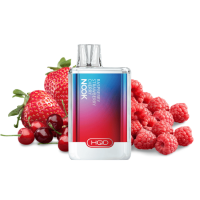 HQD Nook Vape - Raspberry Strawberry Cherry - Einweg...