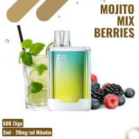 HQD Nook Vape - Mojito Mix Berries - Einweg E-Zigarette