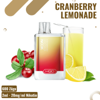 HQD Nook Vape - Cranberry Lemonade - Einweg E-Zigarette