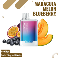 HQD Nook Vape - Maracuja Melon Blueberry - Einweg...