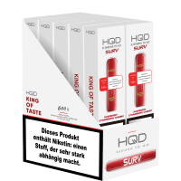 HQD Vape 600 - Raspberry Strawberry Cherry - 10er Pack -...