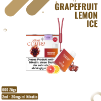 La Fume Cuatro - Grapefruit Lemon Ice - Einweg E-Shisha -...