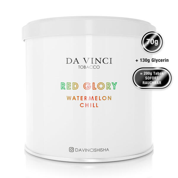 Da Vinci 70g - Red Glory