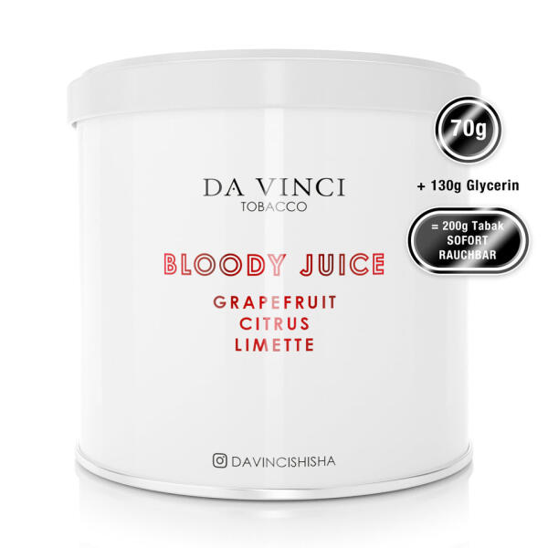 Da Vinci 70g - Bloody Juice