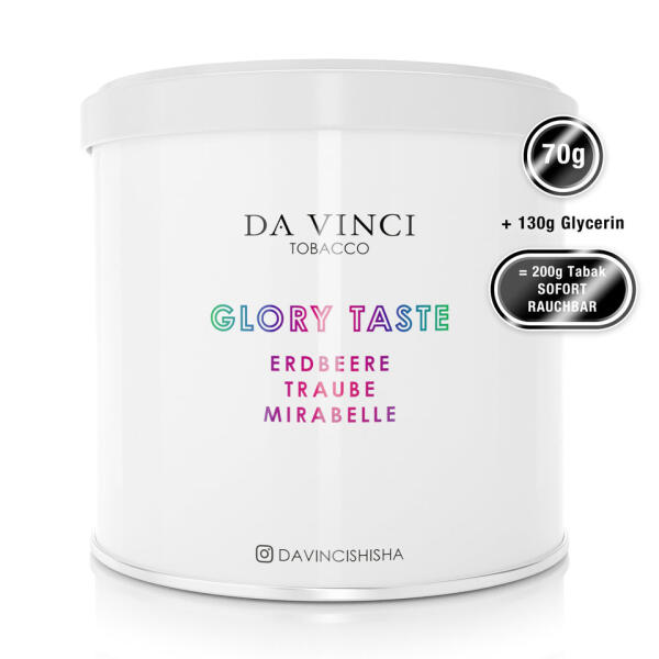 Da Vinci 70g - Glory Taste