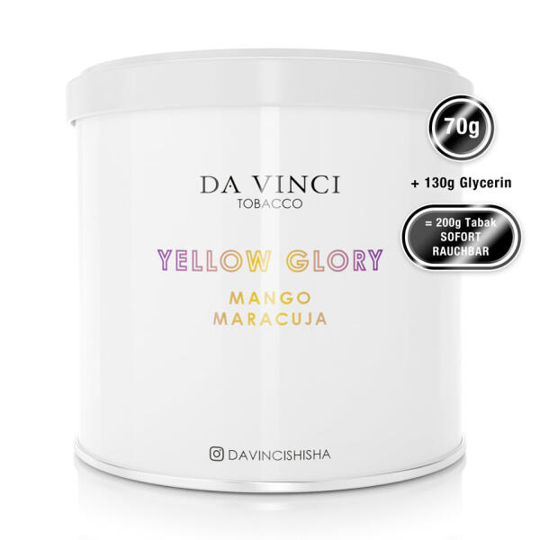 Da Vinci 70g - Yellow Glory