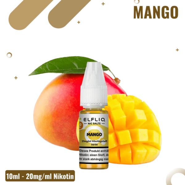 Elf Bar Elfliq 10ml - Mango - 20mg Nikotin - Nikotinsalz