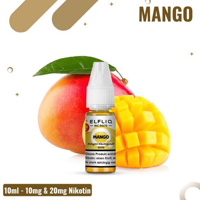 Elf Bar Elfliq 10ml - Mango - 20mg Nikotin