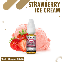 Elf Bar Elfliq 10ml - Strawberry Ice Cream - 20mg Nikotin