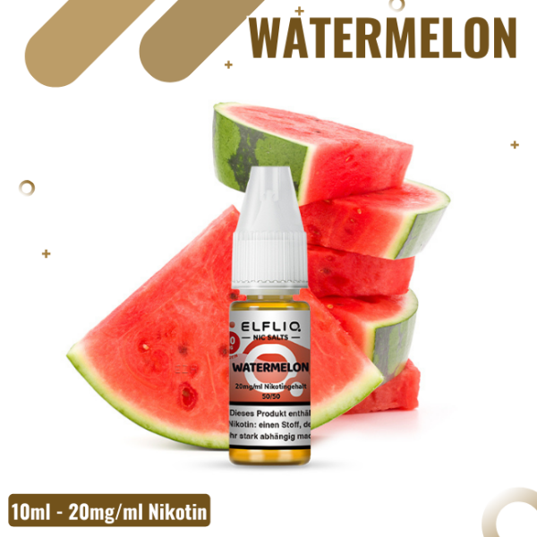 Elf Bar Elfliq 10ml - Watermelon - 20mg Nikotin