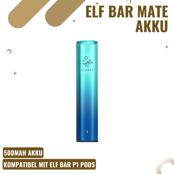 Elf Bar Mate 500 - Aurora Blue - Basisgerät - Pod Kit