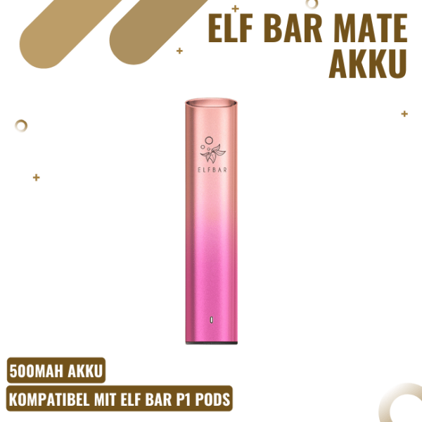 Elf Bar Mate 500 - Aurora Pink - Basisgerät - Pod Kit