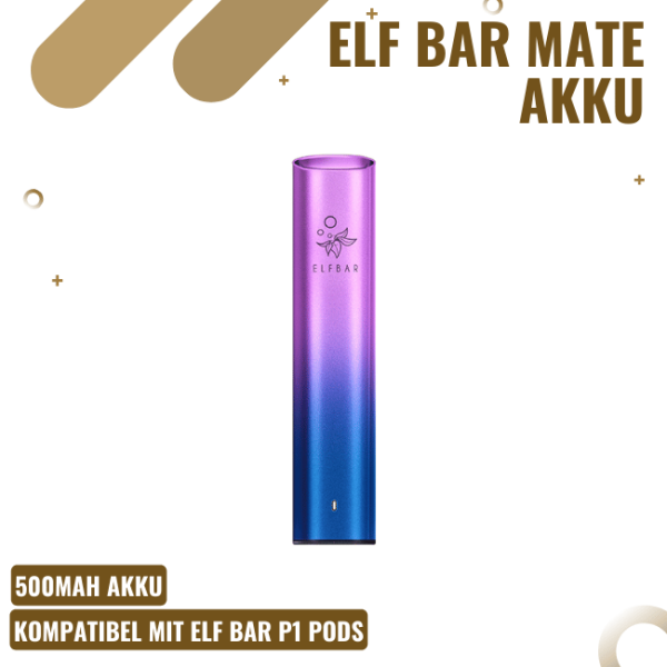 Elf Bar Mate 500 - Aurora Purple - Basisgerät - Pod Kit