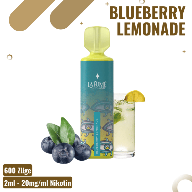 La Fume Aurora - Blueberry Lemonade - Einweg Vape