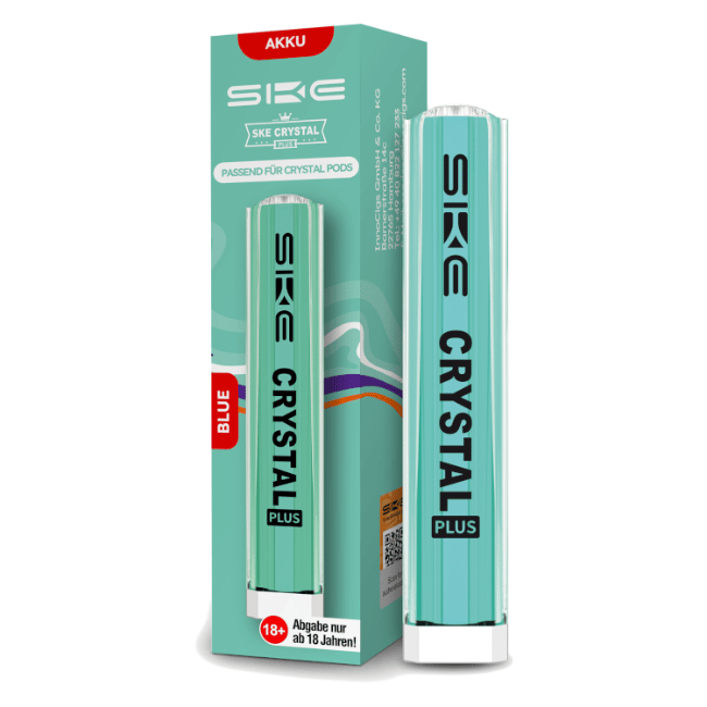 SKE Crystal Plus Basisgerät - Akku - Blau