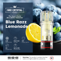 SKE Crystal Plus PODS - Blue Razz Lemonade - 2er Pack -...
