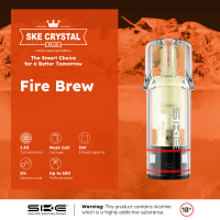 SKE Crystal Plus PODS - Fire Brew - 2er Pack - 20mg/ml