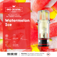 SKE Crystal Plus PODS - Watermelon Ice - 2er Pack - 20mg/ml
