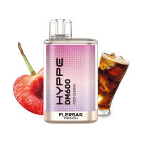 Flerbar Hyppe Vape DM600 - Fizzy Cherry - Einweg E-Zigarette