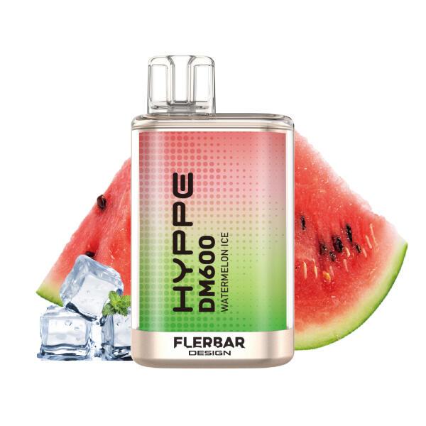 Flerbar Hyppe Vape DM600 - Watermelon Ice - Einweg...