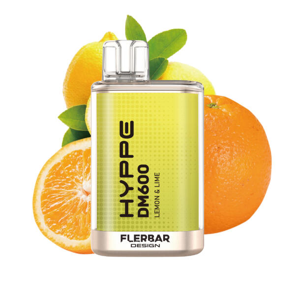 Flerbar Hyppe Vape DM600 - Lemon Lime - Einweg E-Zigarette