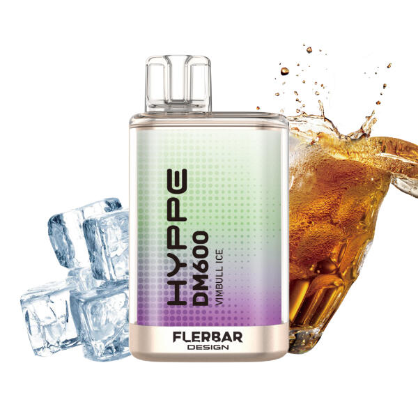 Flerbar Hyppe Vape DM600 - Vimbull Ice - Einweg E-Zigarette
