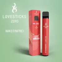 Lovesticks Zero 600 - Strawberry Lush Ice