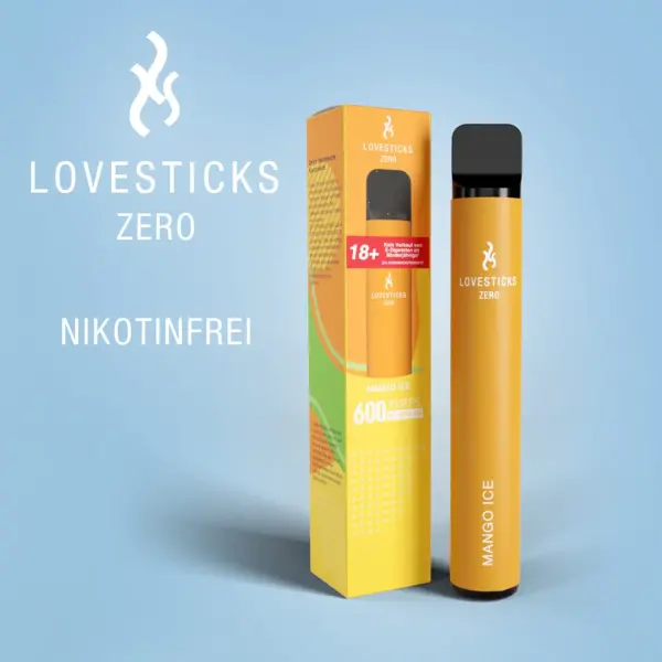 Lovesticks Zero 600 - Mango Ice