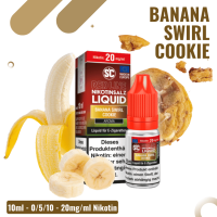 SC Liquid 10ml - Red Line - Banana Swirl Cookie - 20mg/ml