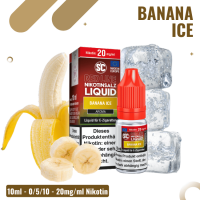 SC Liquid 10ml - Red Line - Banana Ice 20mg/ml
