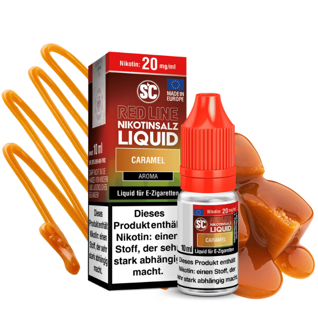 SC Liquid 10ml - Red Line - Caramel - 10mg/ml