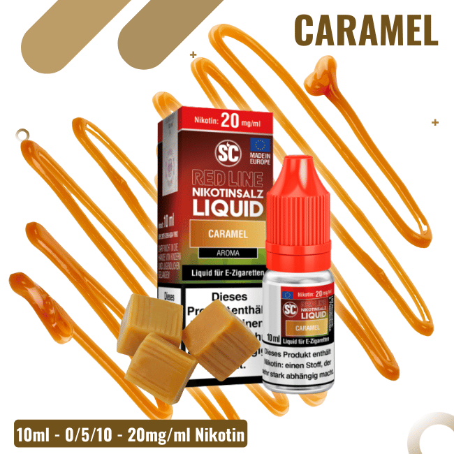 SC Liquid 10ml - Red Line - Caramel - 20mg/ml