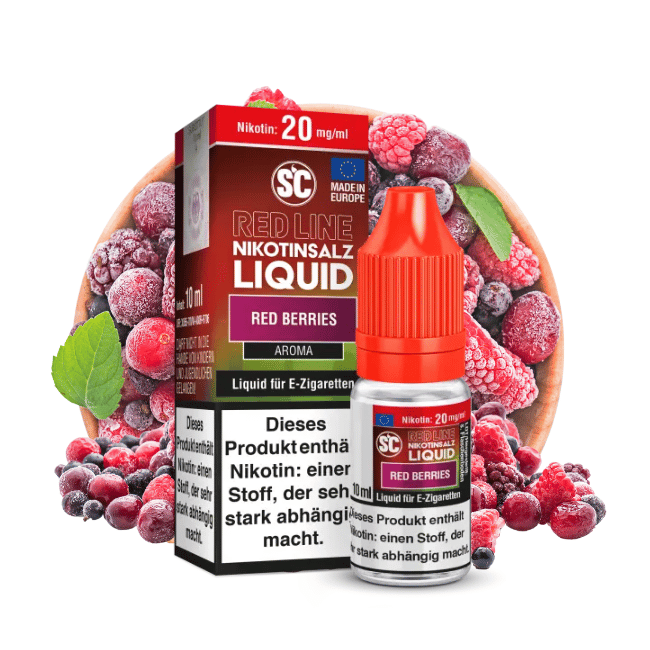 SC Liquid 10ml - Red Line - Red Berries - 10mg/ml