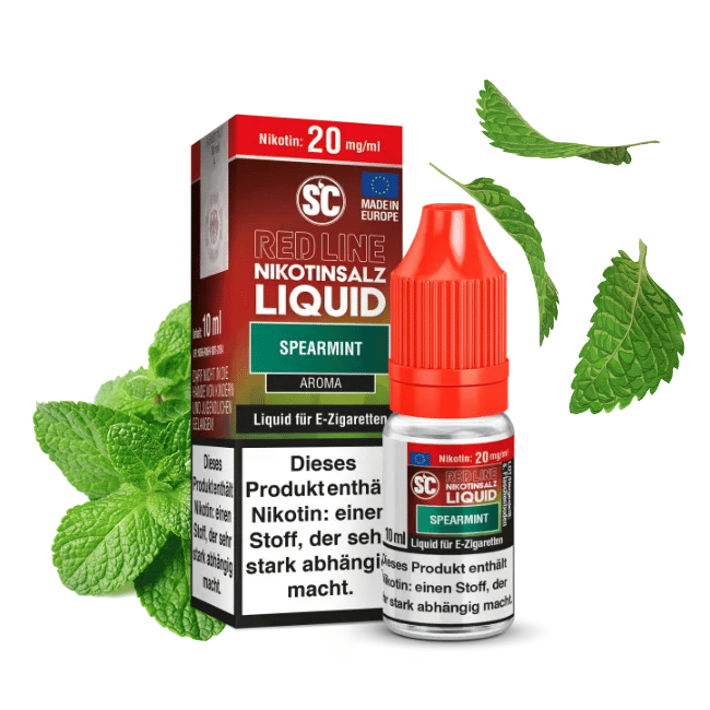 SC Liquid 10ml - Red Line - Spearmint - 20mg/ml