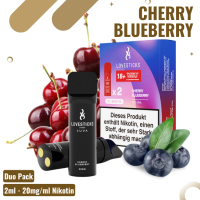 Lovestick Luva Pods - Cherry Blueberry - 2er Pack - 20mg/ml