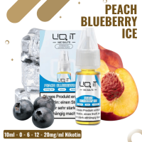 Lovesticks LIQ IT 10ml - Peach Blueberry Ice - 20mg/ml