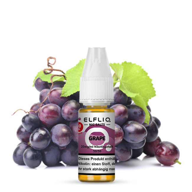 Elf Bar Elfliq 10ml - Grape - 10mg Nikotin - Nikotinsalz