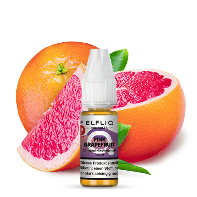 Elf Bar Elfliq 10ml - Pink Grapefruit - 10mg Nikotin - Nikotinsalz